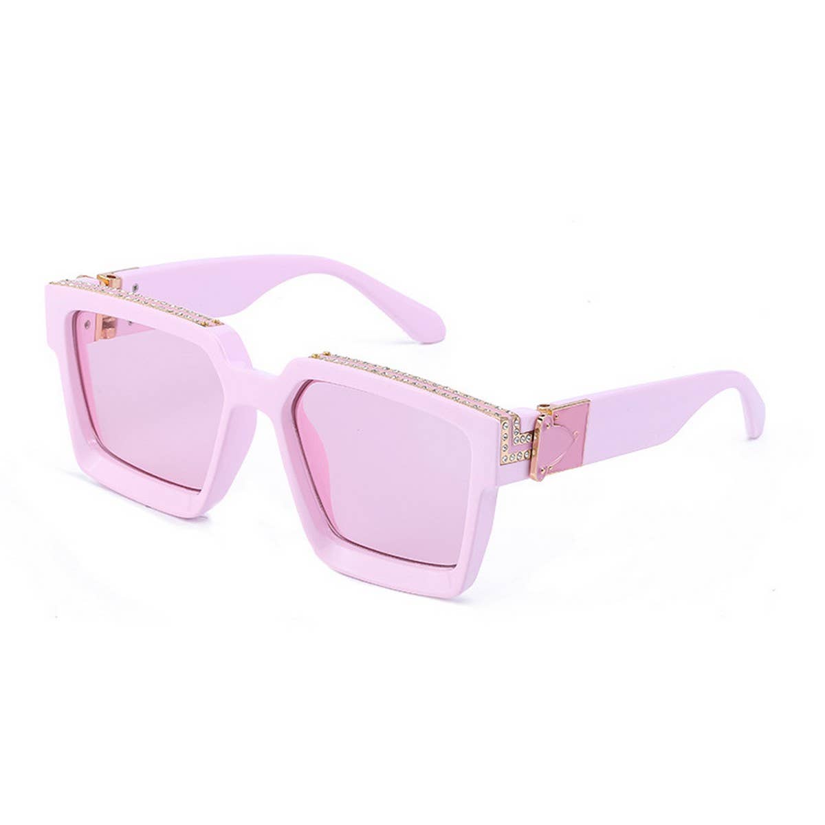 LARGE SQUARE FRAME SUNGLASSES WITH DIAMONDS_CWASG0662