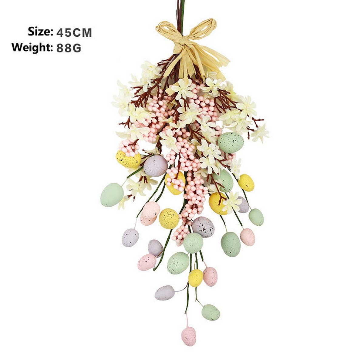 SEVEN COLOR EASTER EGG PARTY WALL ORNAMENT_CWAJE05360