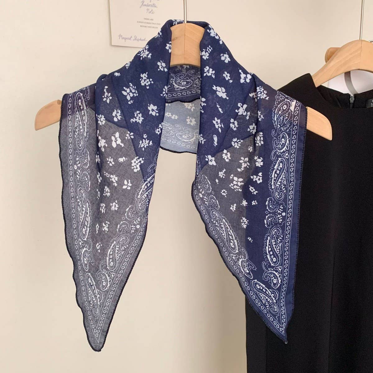 Paisley Scarf Bandana Headband Waist Belt Wrap_Cwasc03021
