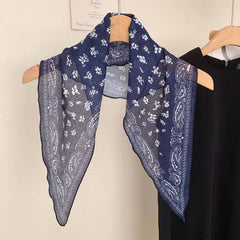 Paisley Scarf Bandana Headband Waist Belt Wrap_Cwasc03021