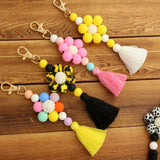 NEW ARRIVAL BEADED PENDANT TASSEL KEYCHAIN_CWMM1308