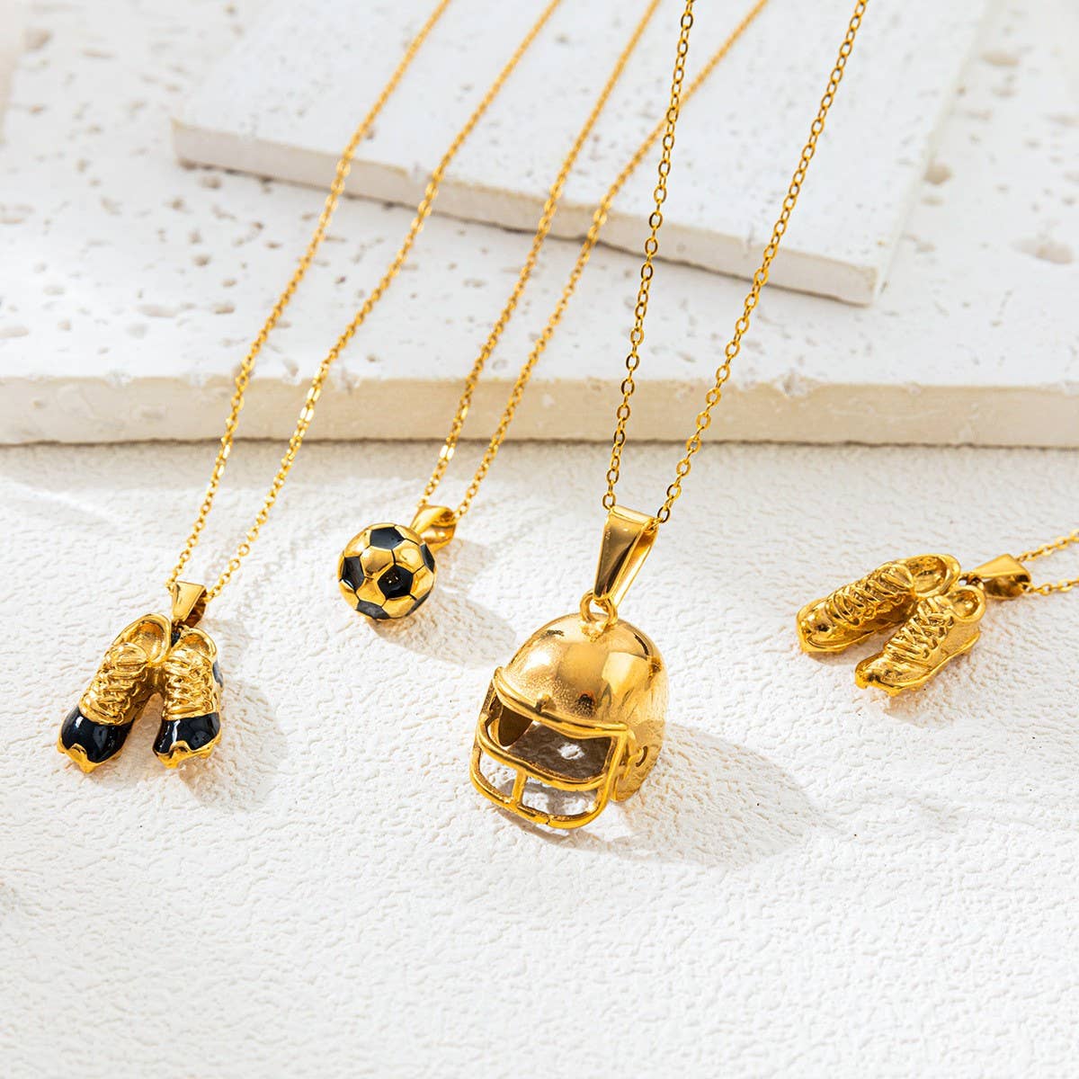 CREATIVE HIP HOP SPORTS PENDANT NECKLACE_CWMM5704