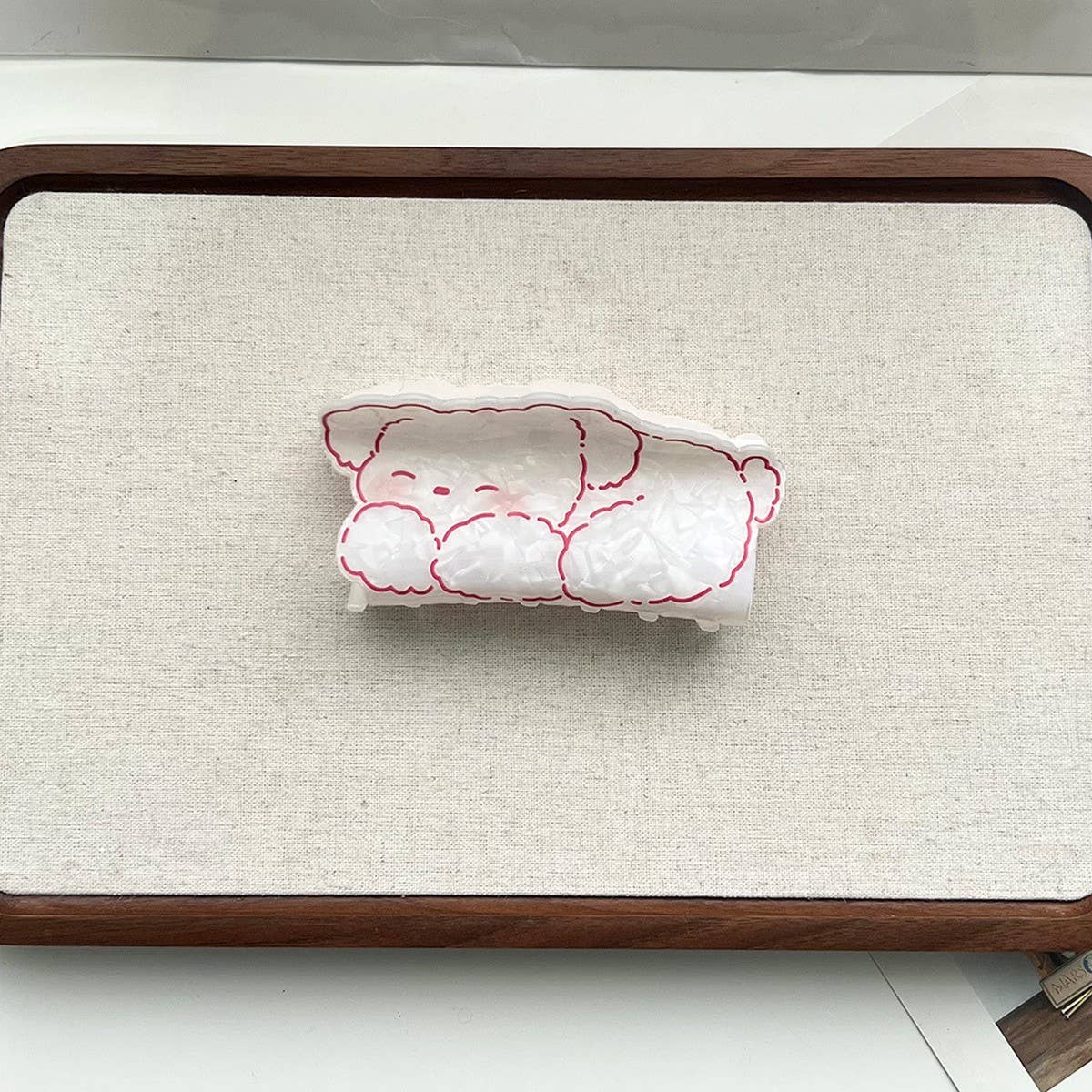 CUTE DINOSAUR PET HAIR CLAW ACRYLIC ANIMAL CLIP_CWAHA5830