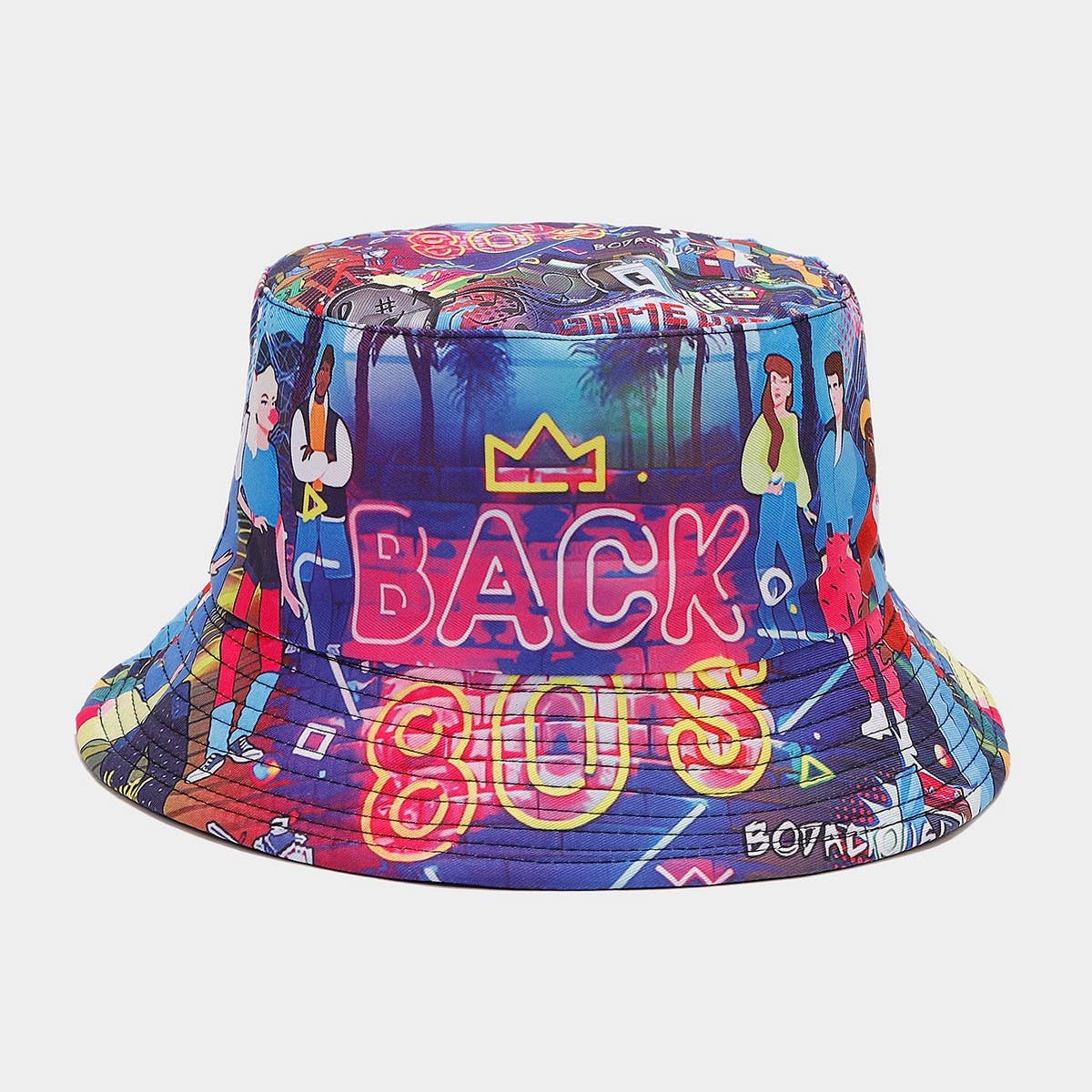 NOSTALGIC CLASSIC PARTY BUCKET HAT_CWAH1642