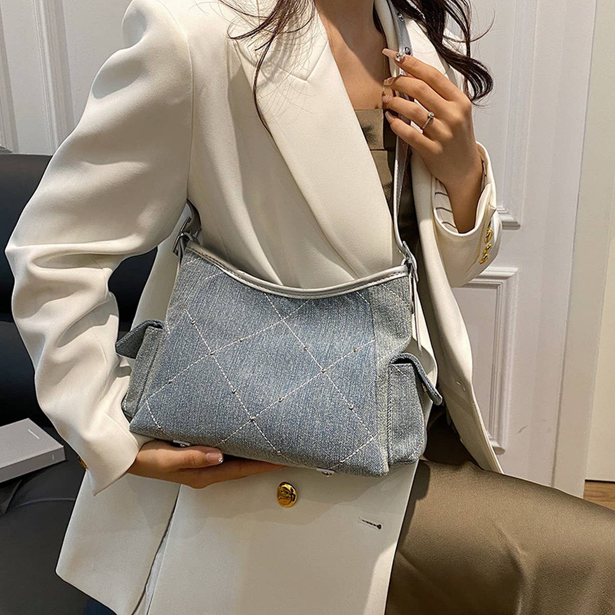 Casual Commuter Popular Crossbody Bag_Cwab3272