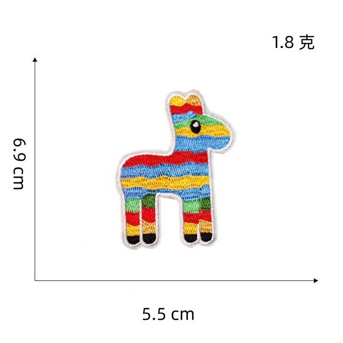 COLORFUL CARTOON CREATIVE EMBROIDERY PATCH_CWMM4067
