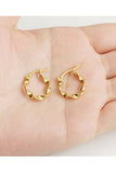 18K Gold Plated Stainless Steel Earrings_Cwaje0385