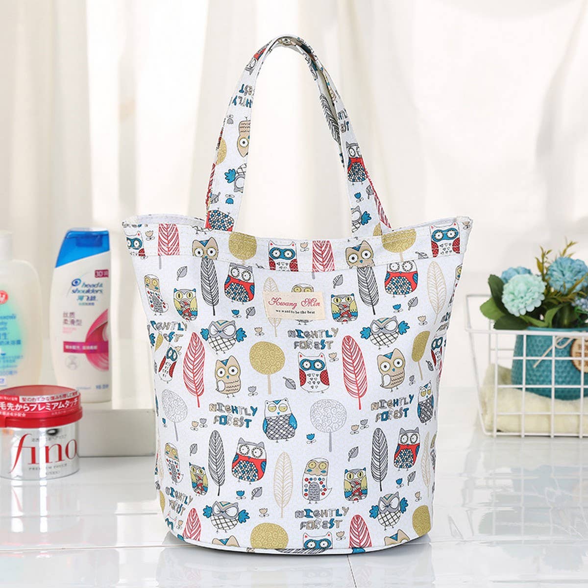 LEISURE TRAVEL BREATHABLE MESH HANDBAG WASH BAG_CWAB1727