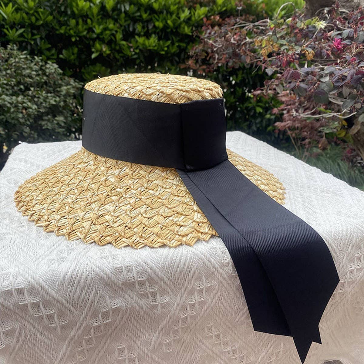 LARGE BRIM STRAW HATS FOR WOMENS BEACHWEAR_CWAH1157