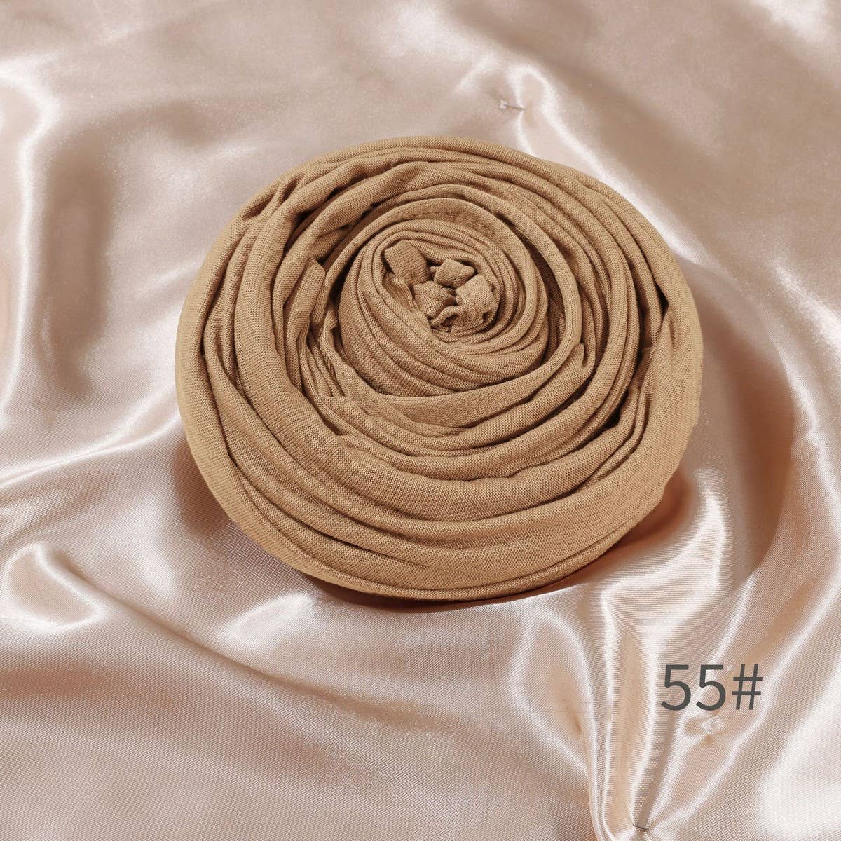 SOLID COLOR MERCERIZED COTTON JERSEY HEADSCARF_CWASC2447