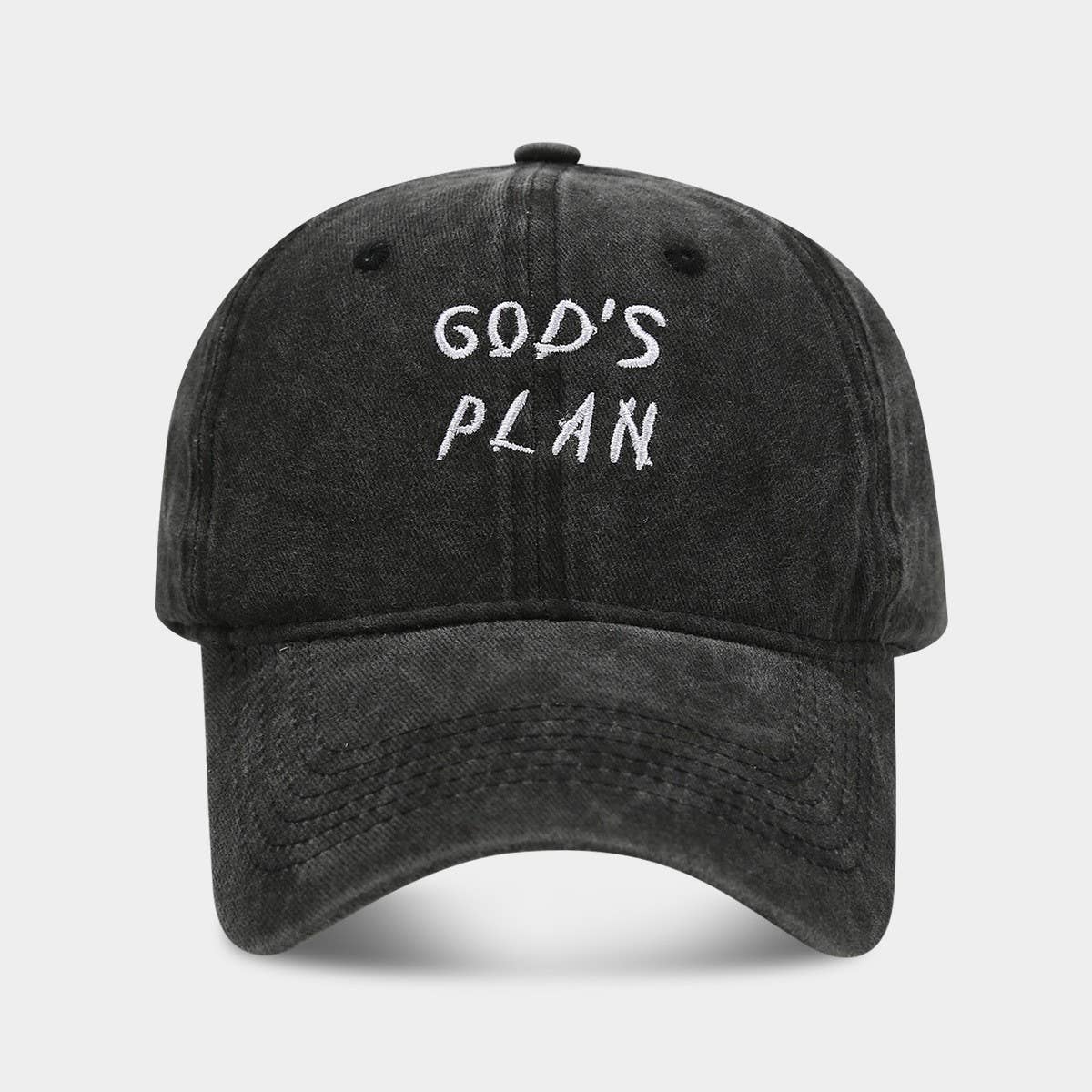 EMBROIDERED BASEBALL HAT COTTON SOFT TOP OUTDOOR CWAH2032