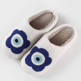 FLOWER PATTERN WINTER INSULATION COTTON SLIPPERS_CWSHS0462