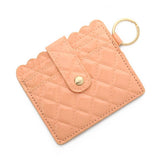PU LEATHER WALLET WITH ID CARD KEY RING HOLDER_CWAB4935