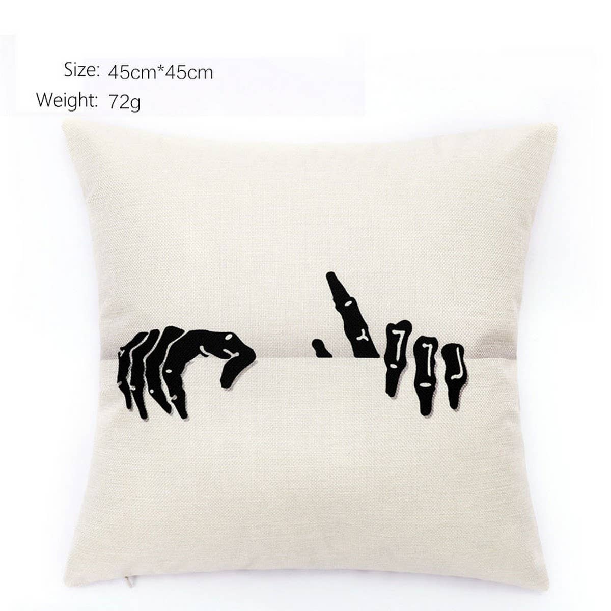 HALLOWEEN LINEN THROW PILLOW COVER FOR SOFA_CWAJE5309