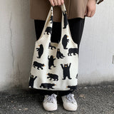 SUMMER LAZY STYLE LARGE CAPACITY CANVAS BAG_CWAB2177