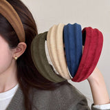 Velvet Headband Women Chic Wide Hair Hoop_Cwaha07778