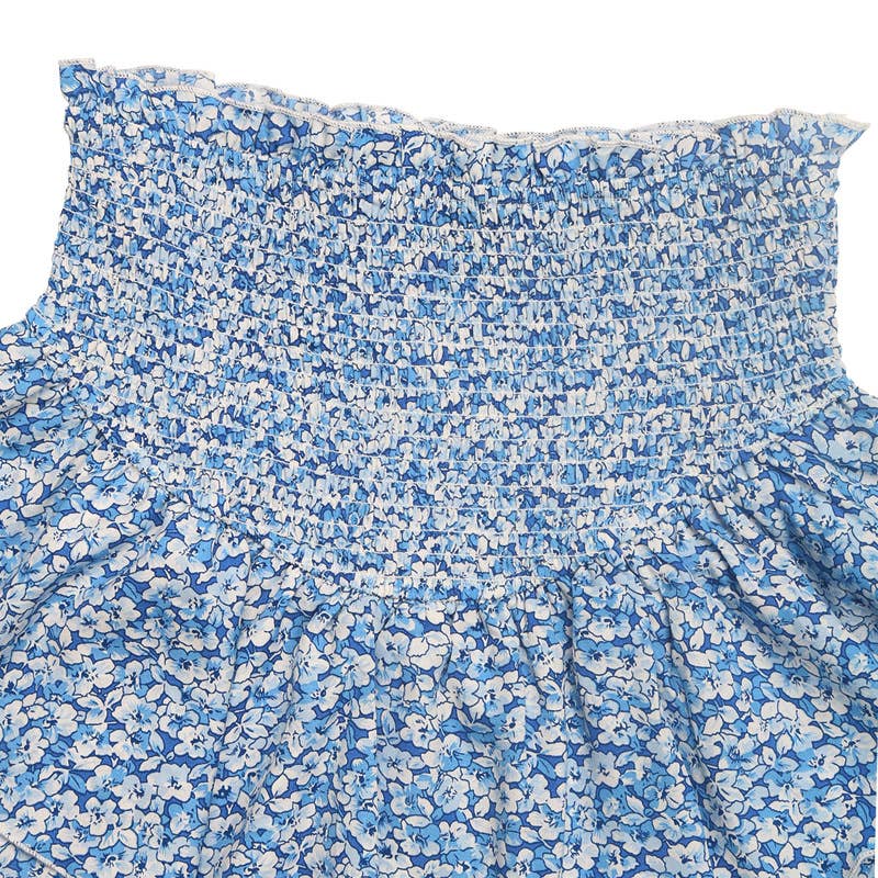 Tailored Floral Double-Layer Short Skirt