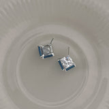 BLUE IMITATION ZIRCON EARRINGS_CWAJE1303