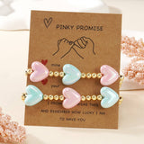 Valentines Day Heart Hand-Woven Bracelet_Cwmm3878