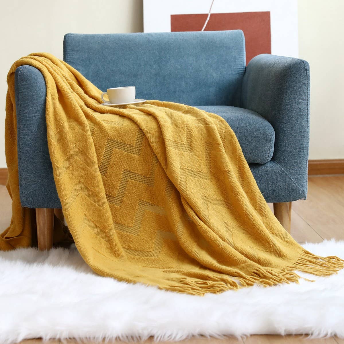 KNITTED SLEEP BLANKET WEIGHTED BLANKET COVER_CWMM0194