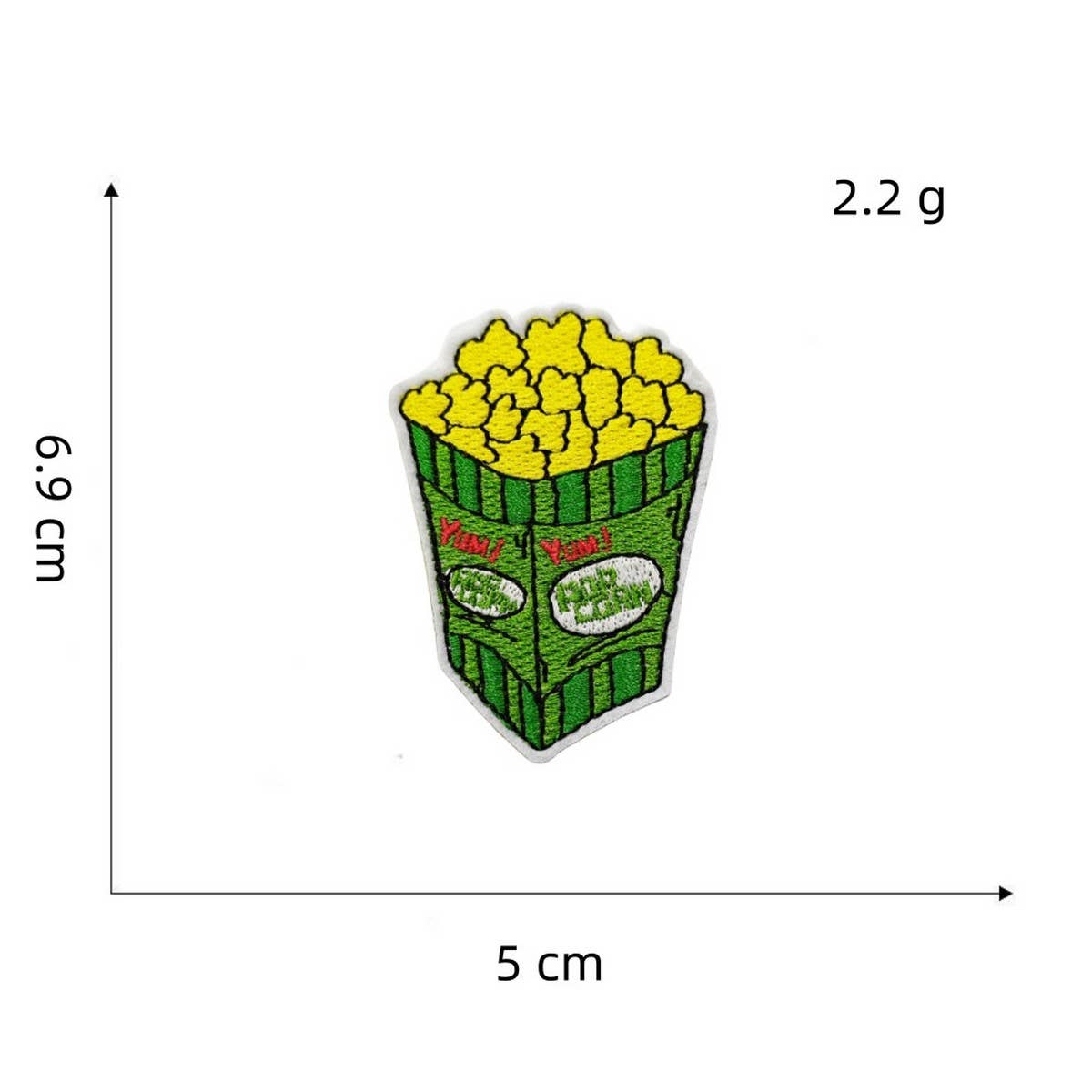 GREEN SERIES CARTOON EMBROIDERED PATCH_CWMM4031