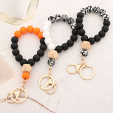 SILICONE WOOD BEAD BRACELET GIFT FOR WOMEN_CWMM7013