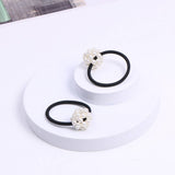 ELEGANT PEARL HAIR TIE SIMPLE ELASTIC BAND_CWAHA6867