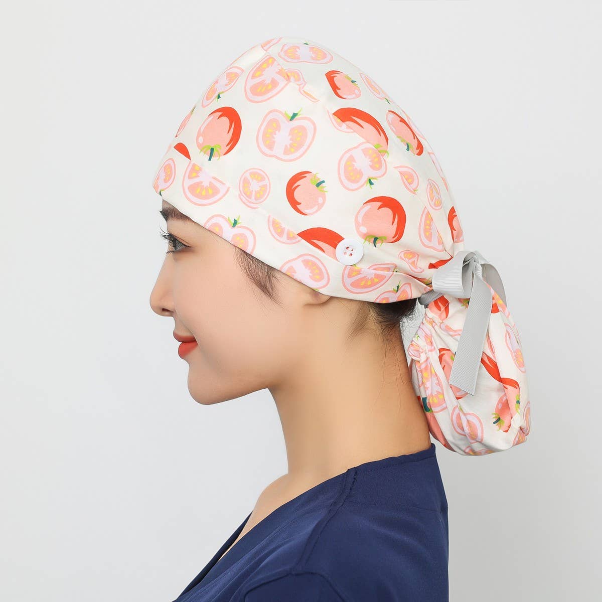 Long Hair Style Baotou Hat Frosted Work Hat_Cwah3385