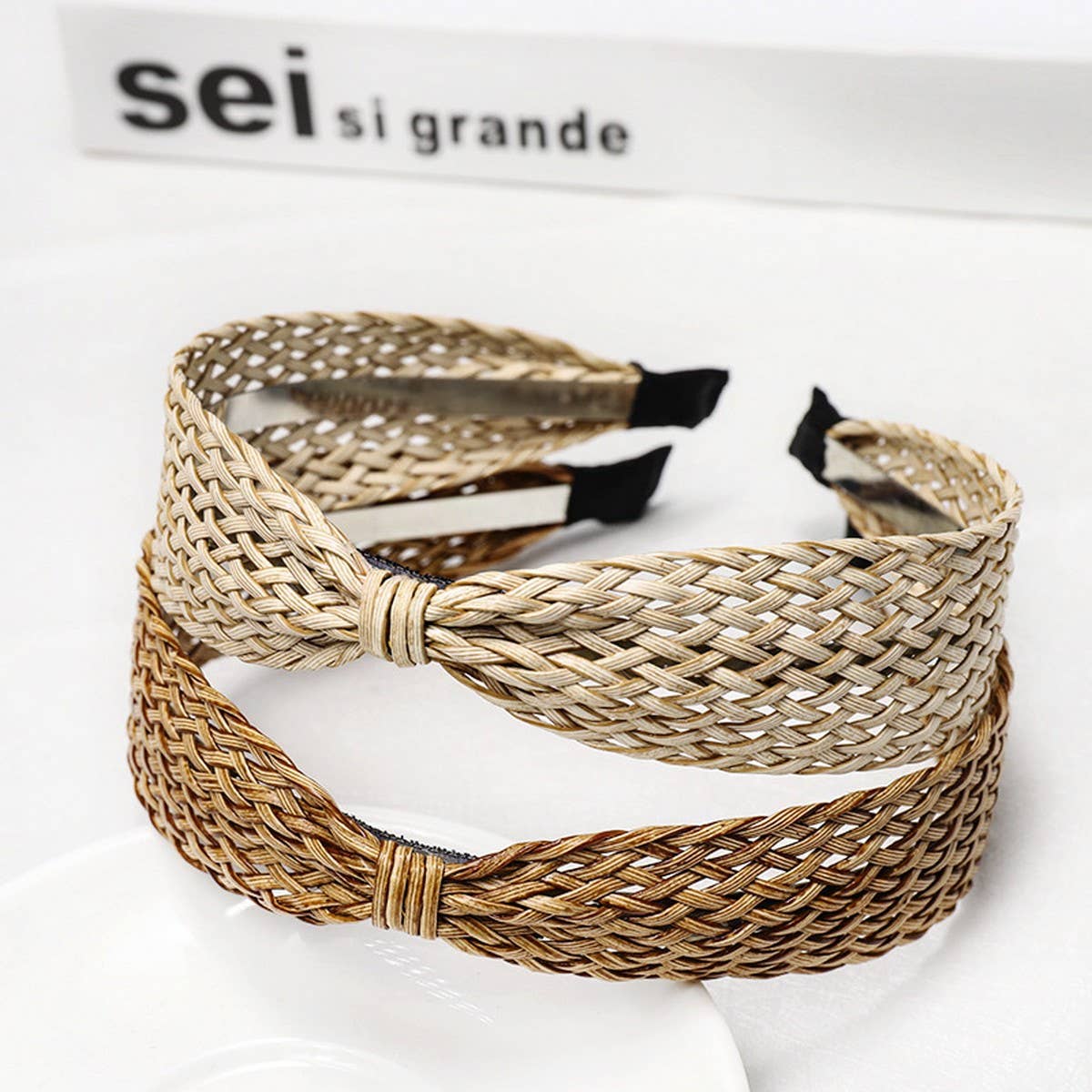 RETRO HAND BRAIDED SIMPLE HEADBANDS_CWAHA1162