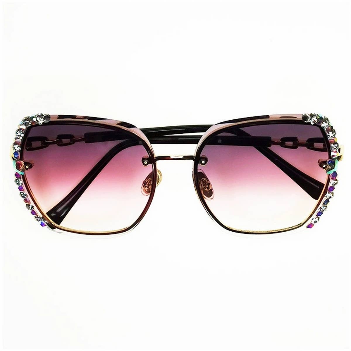 Women Uv Protection Rhinestone Sunglasses_Cwasg0210