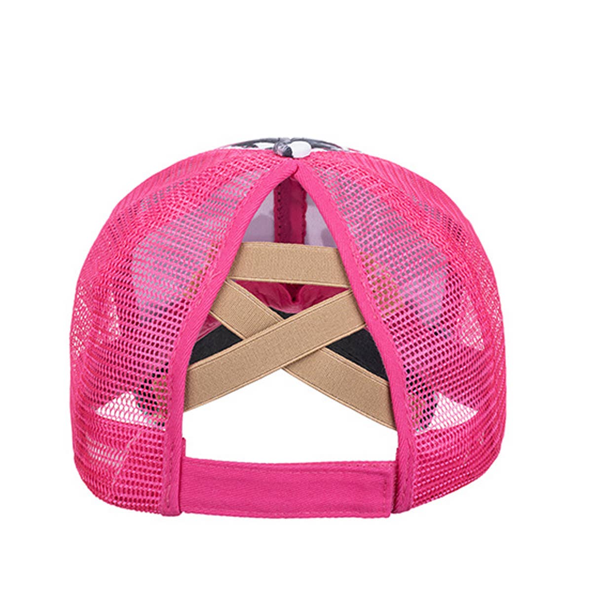 SUN PROTECTION BREATHABLE MESH BASEBALL CAP_CWAH1527