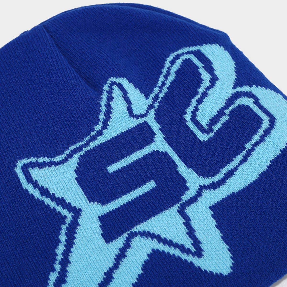 CASUAL LETTER STAR JACQUARD KNITTED HAT_CWAH1589