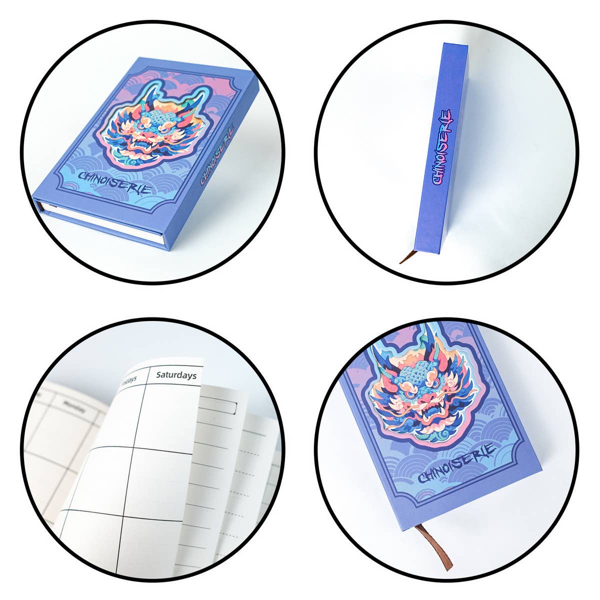 COLORFUL PORTABLE NOTEBOOK ON BLUE BACKGROUND_CWMM1860