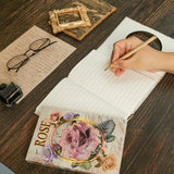 Vintage Rose Portable Notebook_Cwmm1838