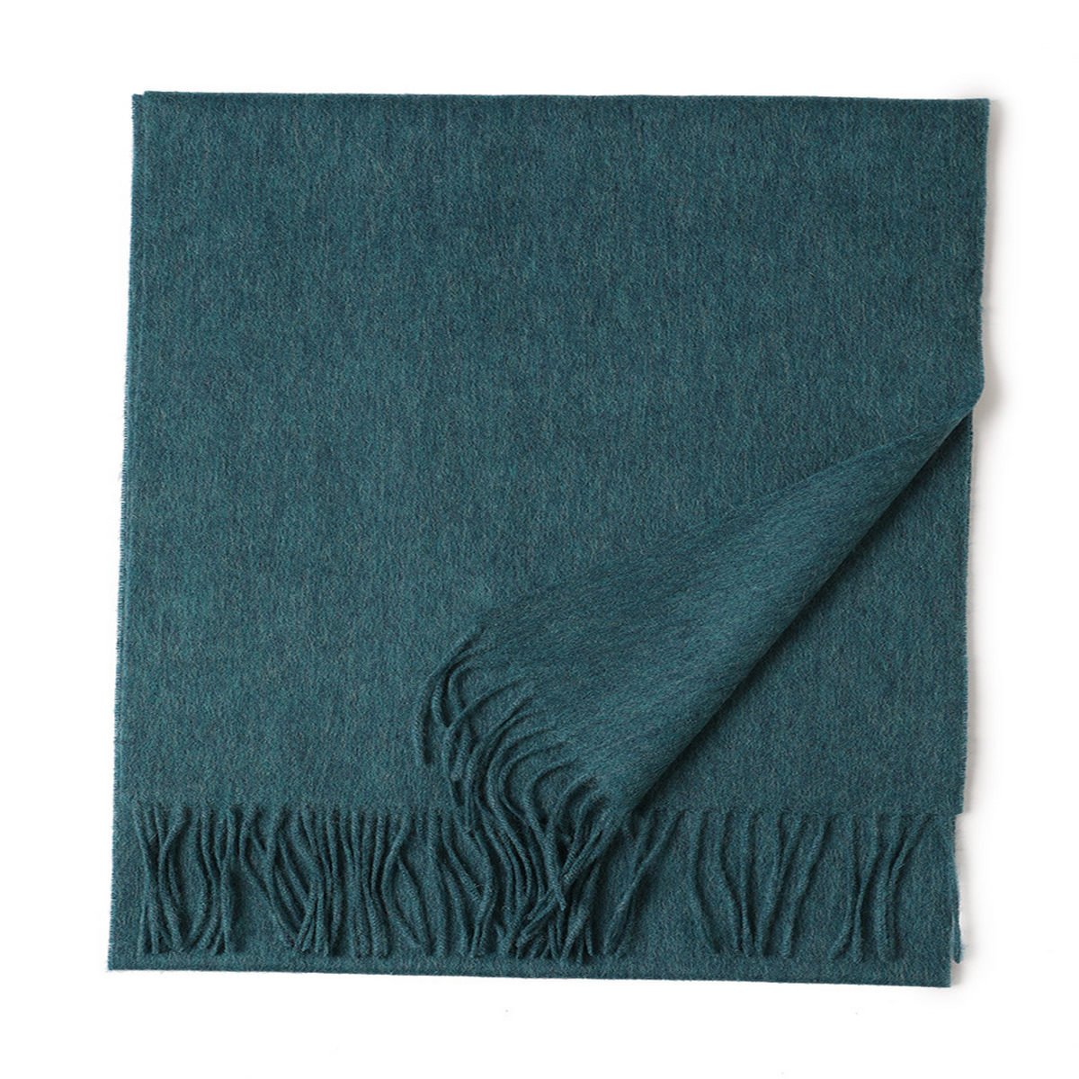 Unisex Wool Scarf Soft Solid Color With Tassels_Cwasc2707