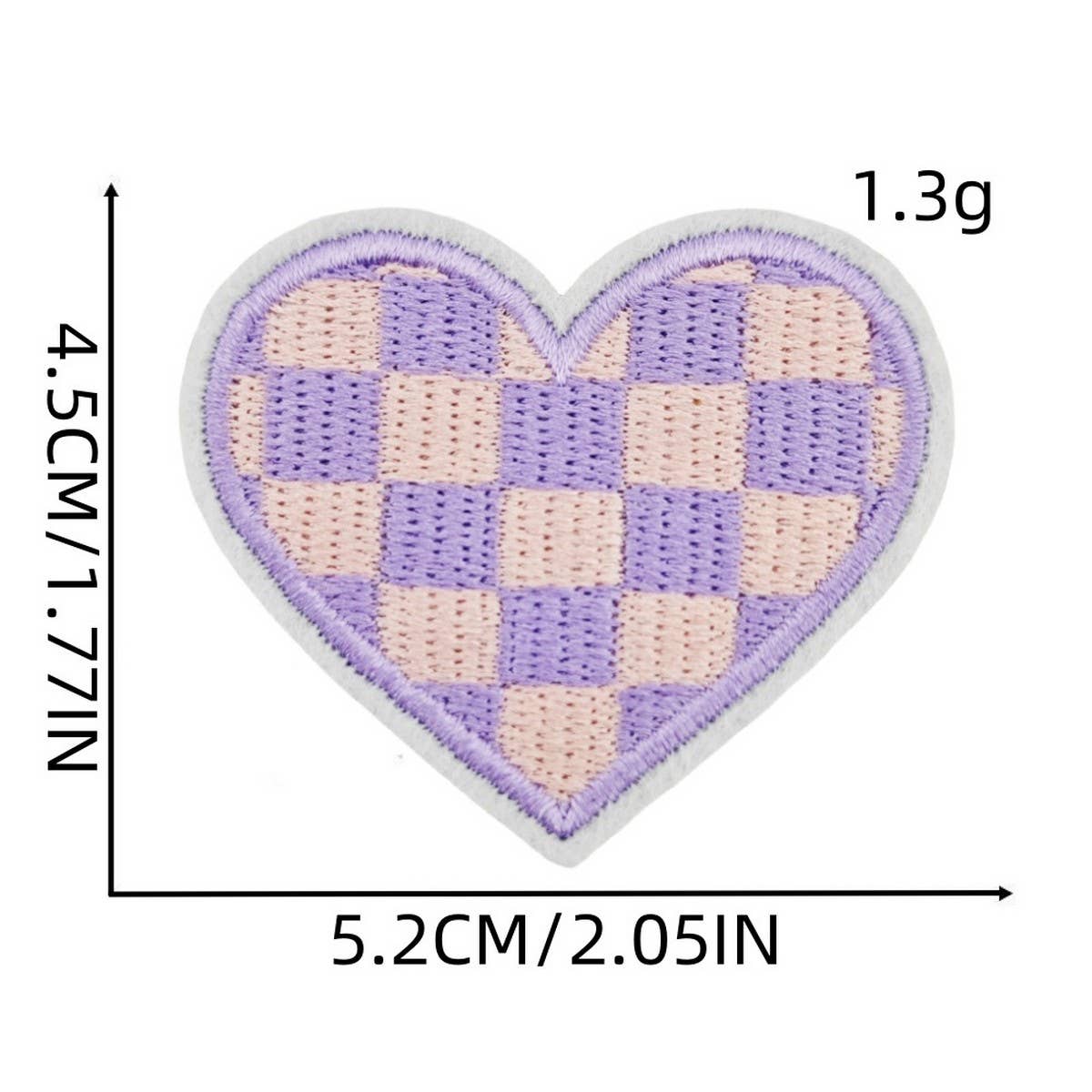 NEW CREATIVE COLORFUL LOVE EMBROIDERY PATCH_CWMM4058
