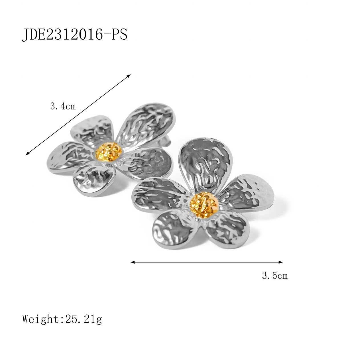 BEACH FLOWERS LIGHT LUXURY AND VERSATILE EARRINGS_CWAJE1358