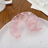 ELEGANT ACETATE HAIR CLAW BACK BUN SHARK CLIP_CWAHA1594