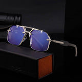 STEAMPUNK SQUARE FRAME SUNGLASSES_CWASG0729