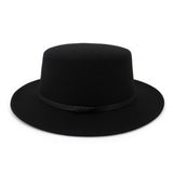 NEW STYLE FLAT TOP FLAT BRIM HAT JAZZ HAT_CWAH1781