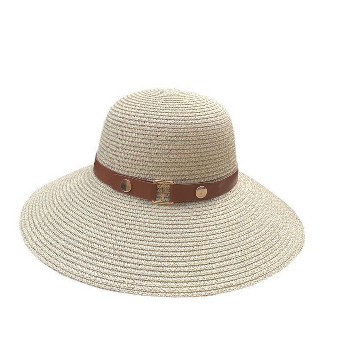 SUMMER SUN STRAW HAT FOR WOMENS BEACHWEAR_CWAH1150