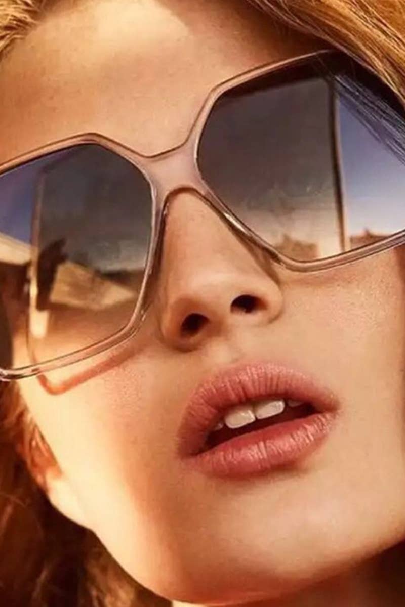 STREET SHOOTING SQUARE LARGE FRAME SUNGLASSES_CWASG0121