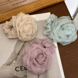 GENTLE AND PURE STYLE MESH ROSE HAIRBAND_CWAHA4678