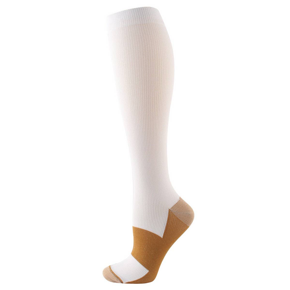 Women'S Solid Color Sports Compression Socks_Cwms1867