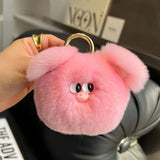 CUTE PIG PLUSH CAR KEYCHAIN BAG ACCESSORIES_CWMM2589