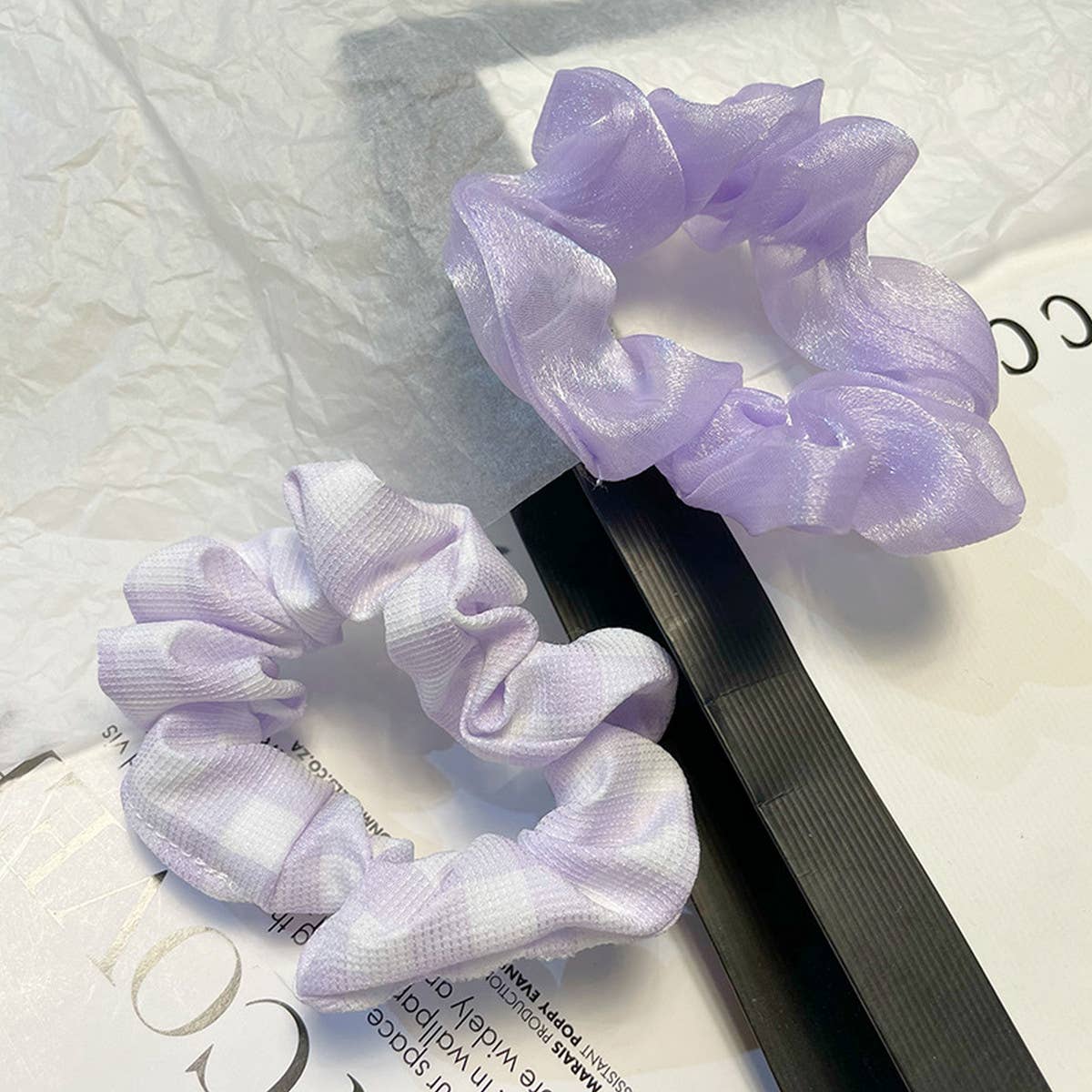 RETRO SIMPLE LARGE INTESTINE HAIR TIE_CWAHA0762