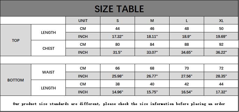 Tank Top Shorts Bikini Beach Vacation Set