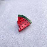 GIRL SUMMER SMALL ACETICE FRUIT HAIR CLAW CLIPS_CWAHA0957