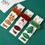 CHRISTMAS GIFT BROOCH HAIR ACCESSORIES HAIRPIN_CWAHA3395
