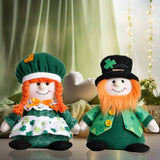 ST PATRICKS DAY PARTY APRON SUIT RUDOLPH DOLL_CWMM3448